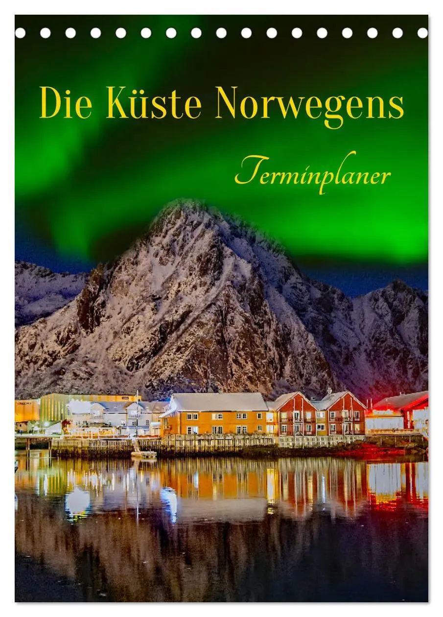 Cover: 9783516360387 | Die Küste Norwegens - Terminplaner (Tischkalender 2026 DIN A5...