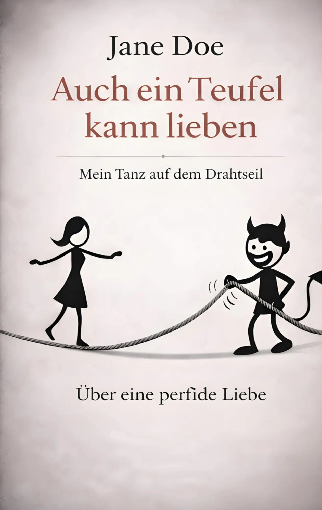 Cover: 9783695700387 | Auch ein Teufel kann lieben | Mein Tanz auf dem Drahtseil | Jane Doe