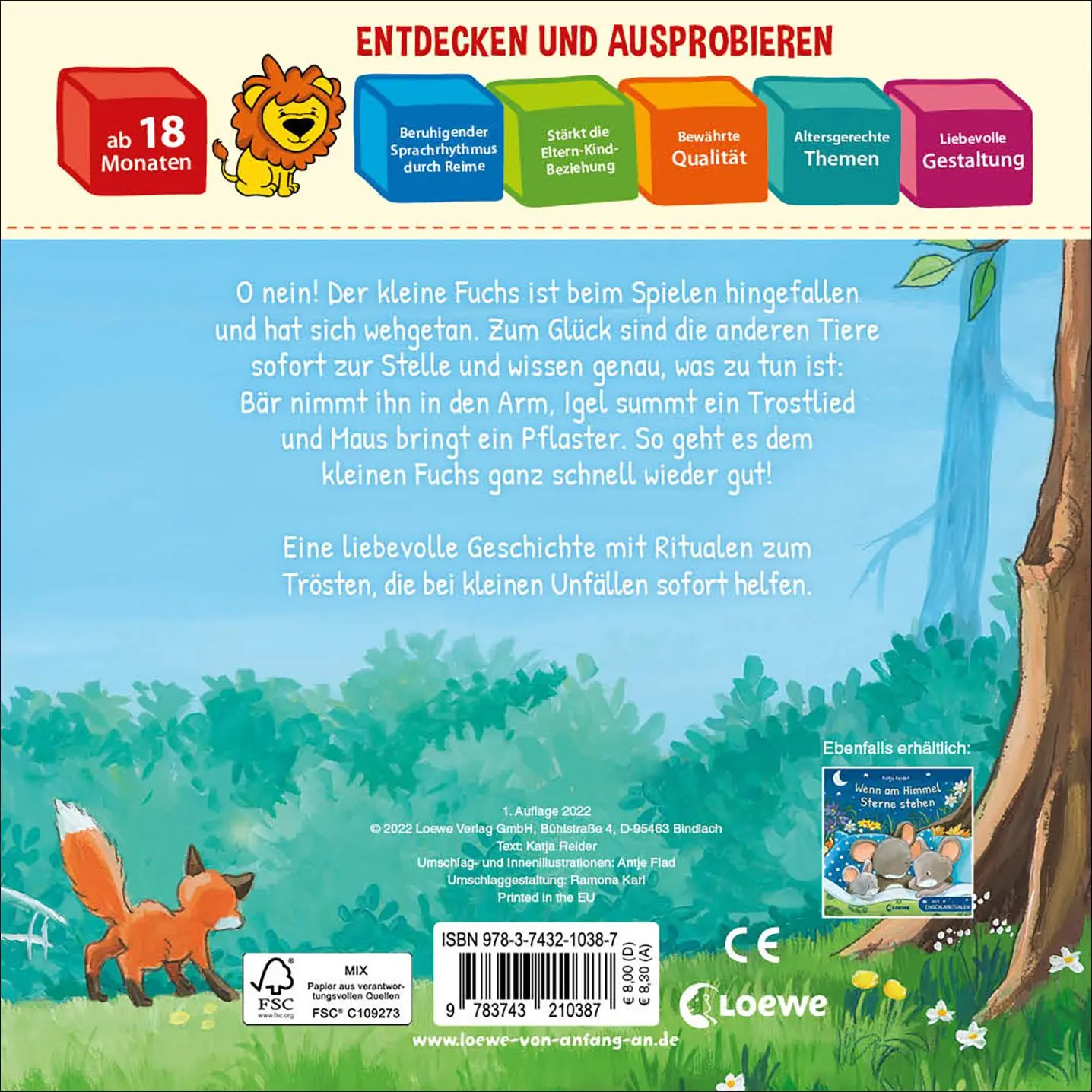Rückseite: 9783743210387 | Bald ist alles wieder gut | Katja Reider | Buch | Loewe von Anfang an