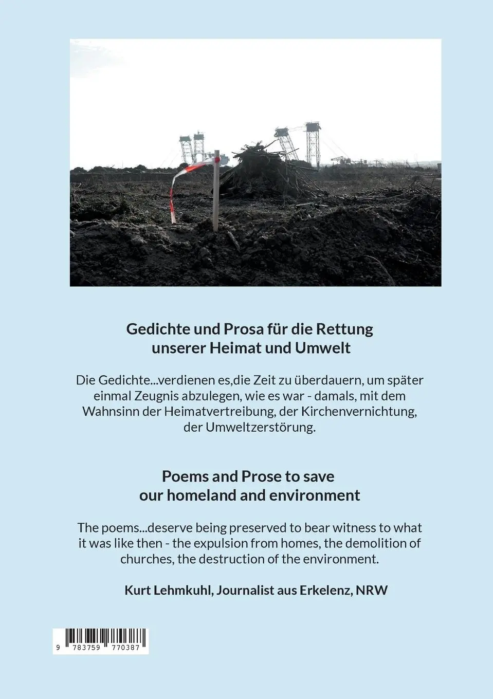 Rückseite: 9783759770387 | Das verschwindende Land - The Disappearing Countryside | Frank Joussen