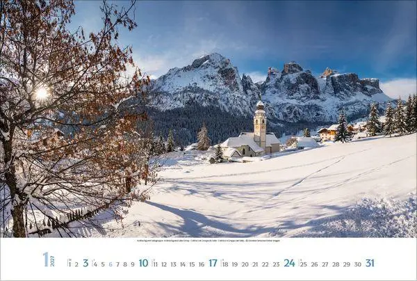 Bild: 9783819300387 | Faszination Südtirol 2027 | Verlag Korsch | Kalender | 14 S. | Deutsch