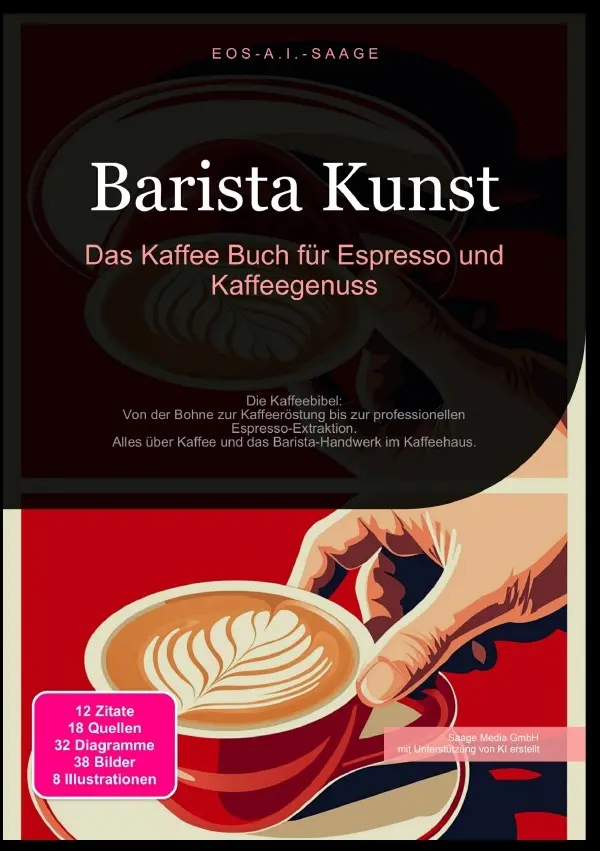 Cover: 9783819780387 | Barista Kunst: Das Kaffee Buch für Espresso und Kaffeegenuss | Saage