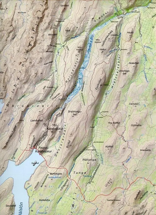 Bild: 9789979330387 | Island Serkort 07 Herdubreid - Askja 1 : 100 000 | (Land-)Karte | 2009