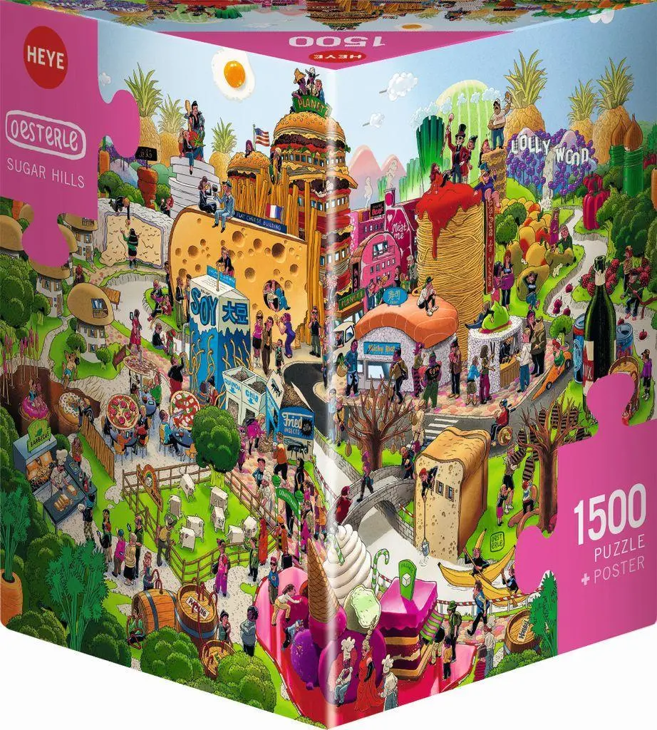 Cover: 4001689300487 | Sugar Hills | 1500 Teile | Uli Oesterle | Spiel | 30048 | Deutsch