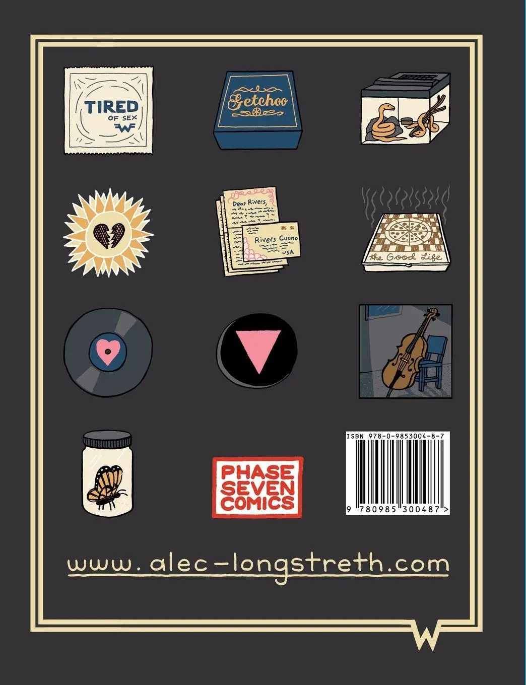 Rückseite: 9780985300487 | Weezer Fan | Phase 7 #017 - #019 | Alec Longstreth | Taschenbuch