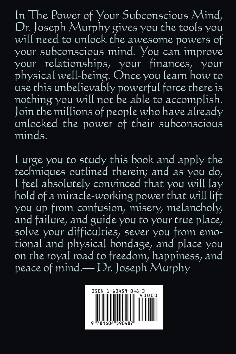 Rückseite: 9781604590487 | The Power of Your Subconscious Mind | Complete and Unabridged | Murphy