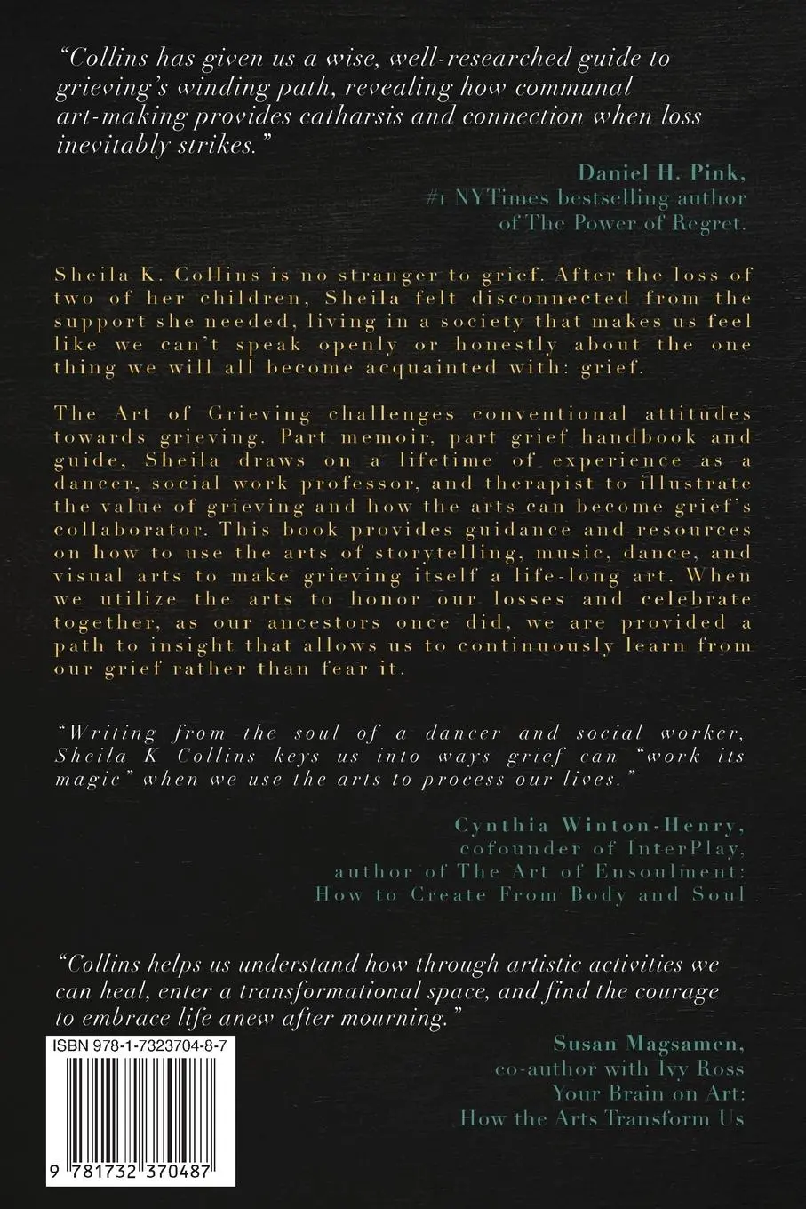 Rückseite: 9781732370487 | The Art of Grieving | Sheila K. Collins | Taschenbuch | Englisch