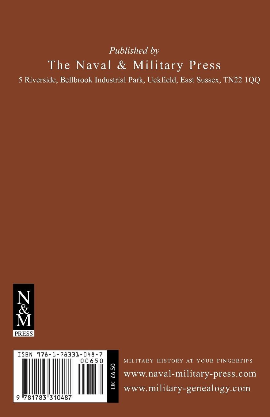 Rückseite: 9781783310487 | "D" FORCE (MESOPOTAMIA) IN THE GREAT WAR | J. Fitzgerald Lee | Buch