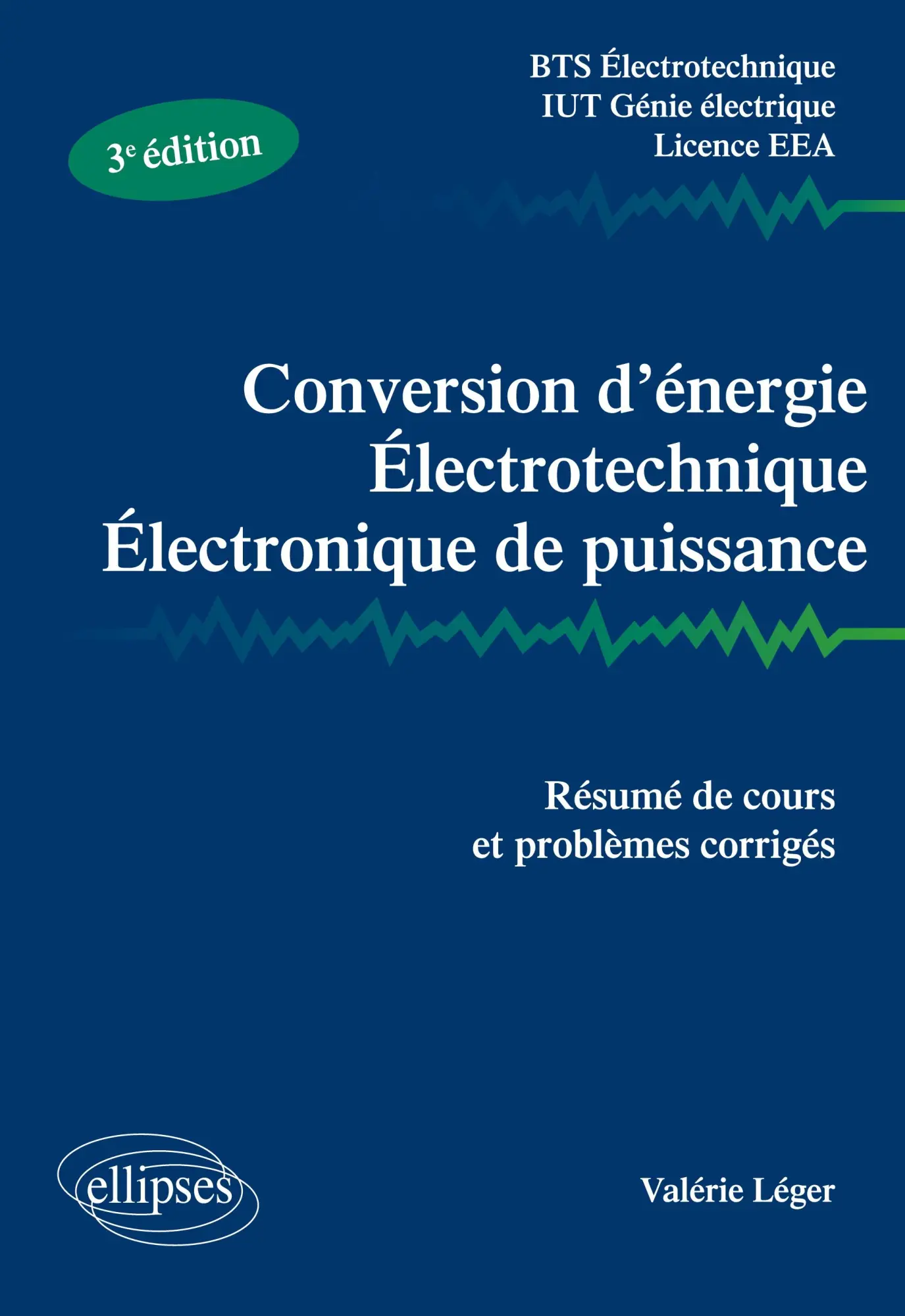 Cover: 9782729850487 | Conversion d'énergie, électrotechnique, électronique de puissance -...