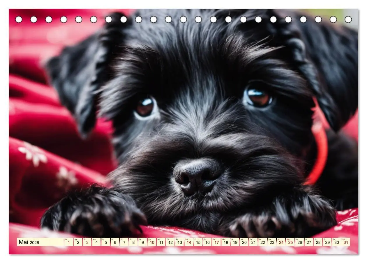 Bild: 9783457400487 | Schnauzer - vielseitige Allrounder (Tischkalender 2026 DIN A5...