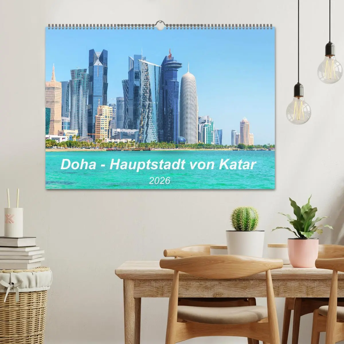 Bild: 9783457710487 | Doha - Hauptstadt von Katar (Wandkalender 2026 DIN A2 quer),...
