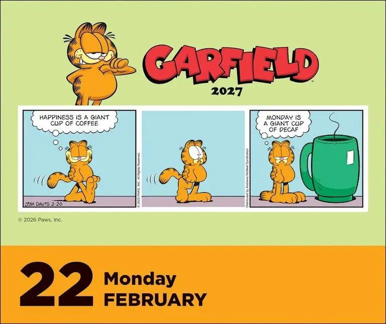 Bild: 9798881610487 | Garfield 2027 | Original Andrews McMeel-Tagesabreißkalender [Kalendar]