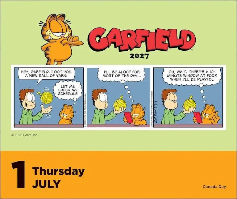 Bild: 9798881610487 | Garfield 2027 | Original Andrews McMeel-Tagesabreißkalender [Kalendar]
