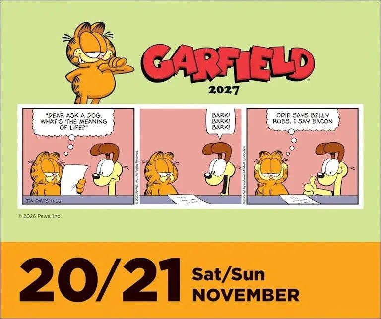 Bild: 9798881610487 | Garfield 2027 | Original Andrews McMeel-Tagesabreißkalender [Kalendar]