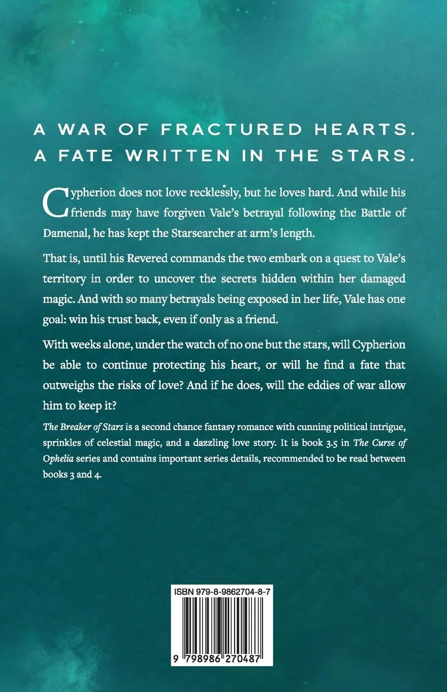 Rückseite: 9798986270487 | The Breaker of Stars | Nicole Platania | Taschenbuch | Englisch | 2024