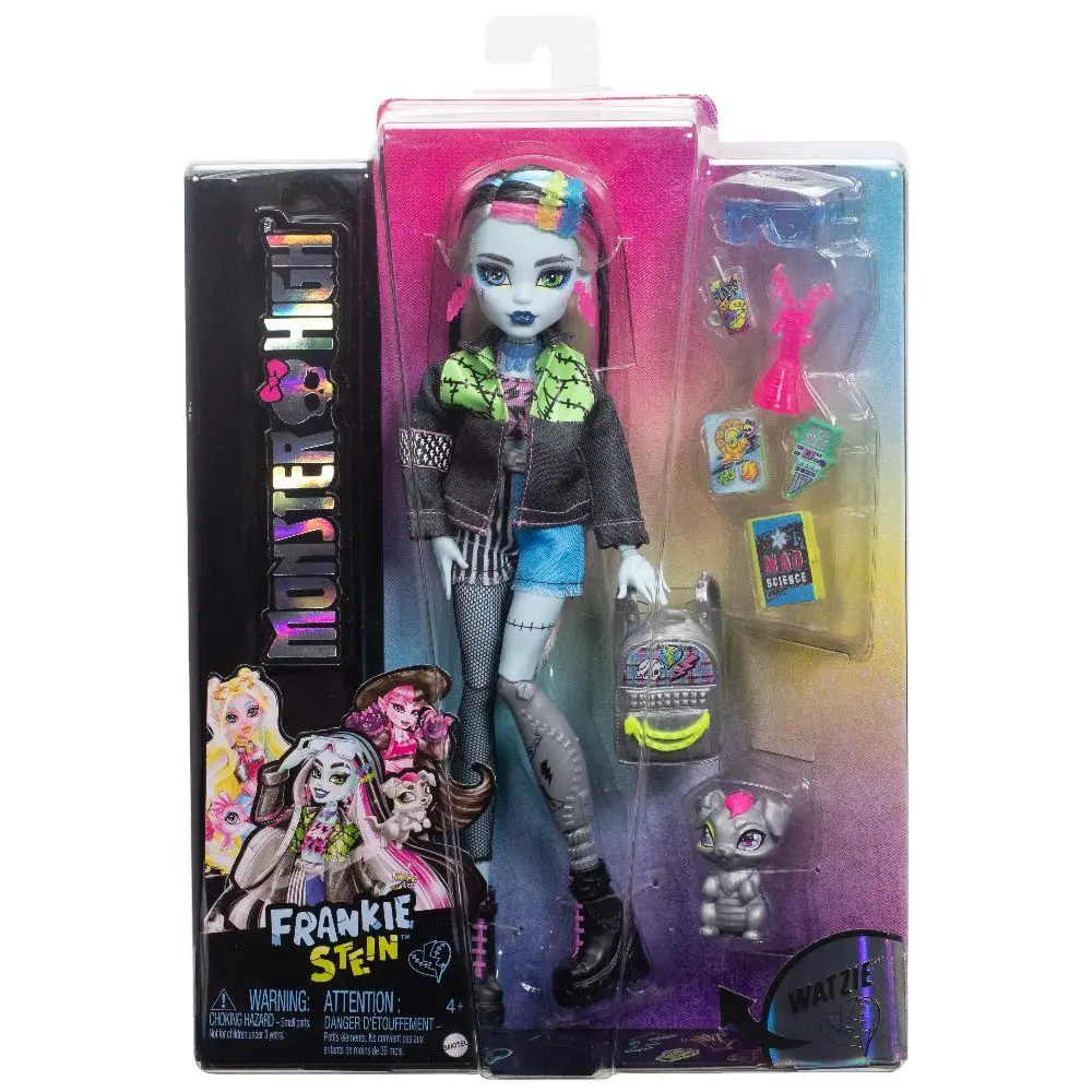 Cover: 194735230587 | Monster High Frankie Puppe | Blister | HXH73 | 2024 | Mattel