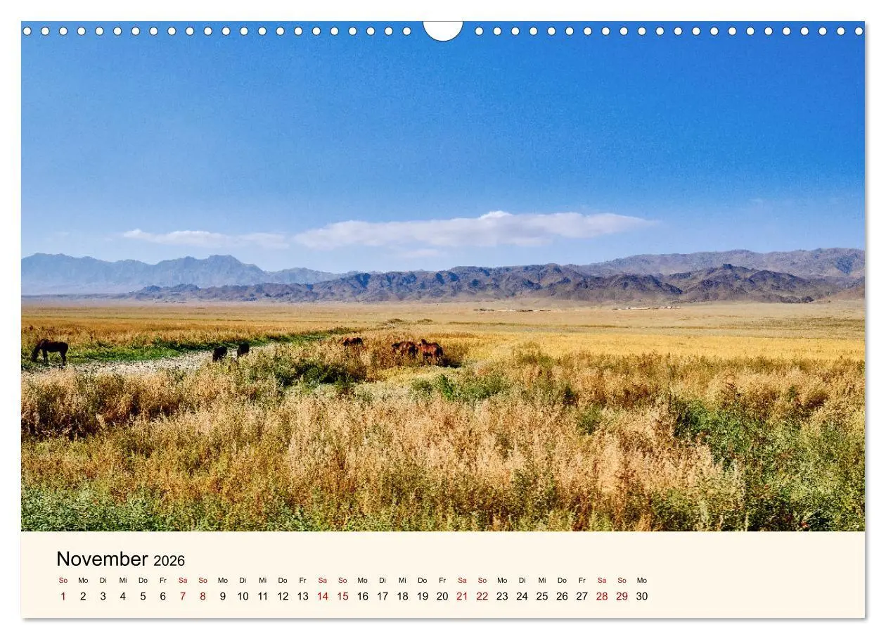 Bild: 9783457490587 | Kirgistan - Traumhafte Landschaften (Wandkalender 2026 DIN A3...