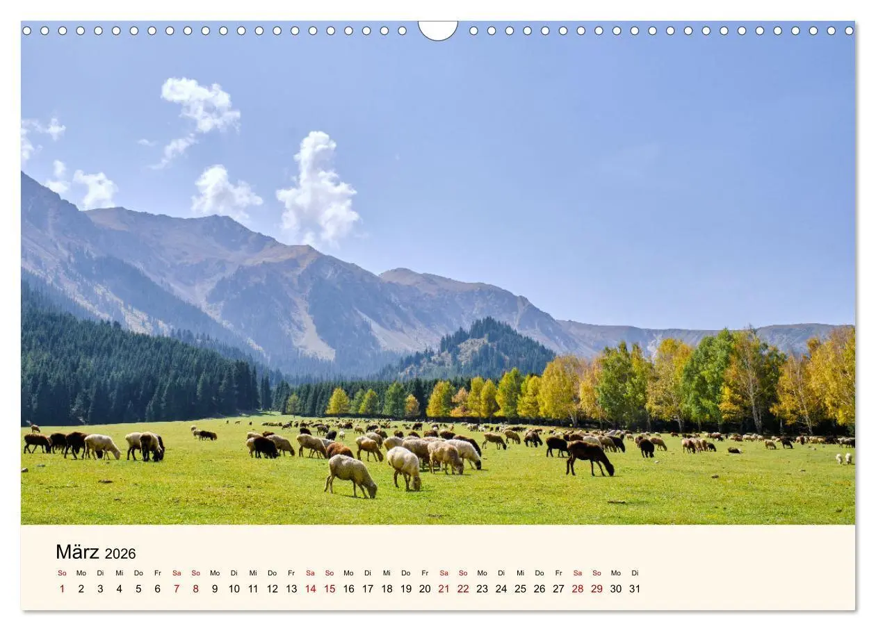 Bild: 9783457490587 | Kirgistan - Traumhafte Landschaften (Wandkalender 2026 DIN A3...