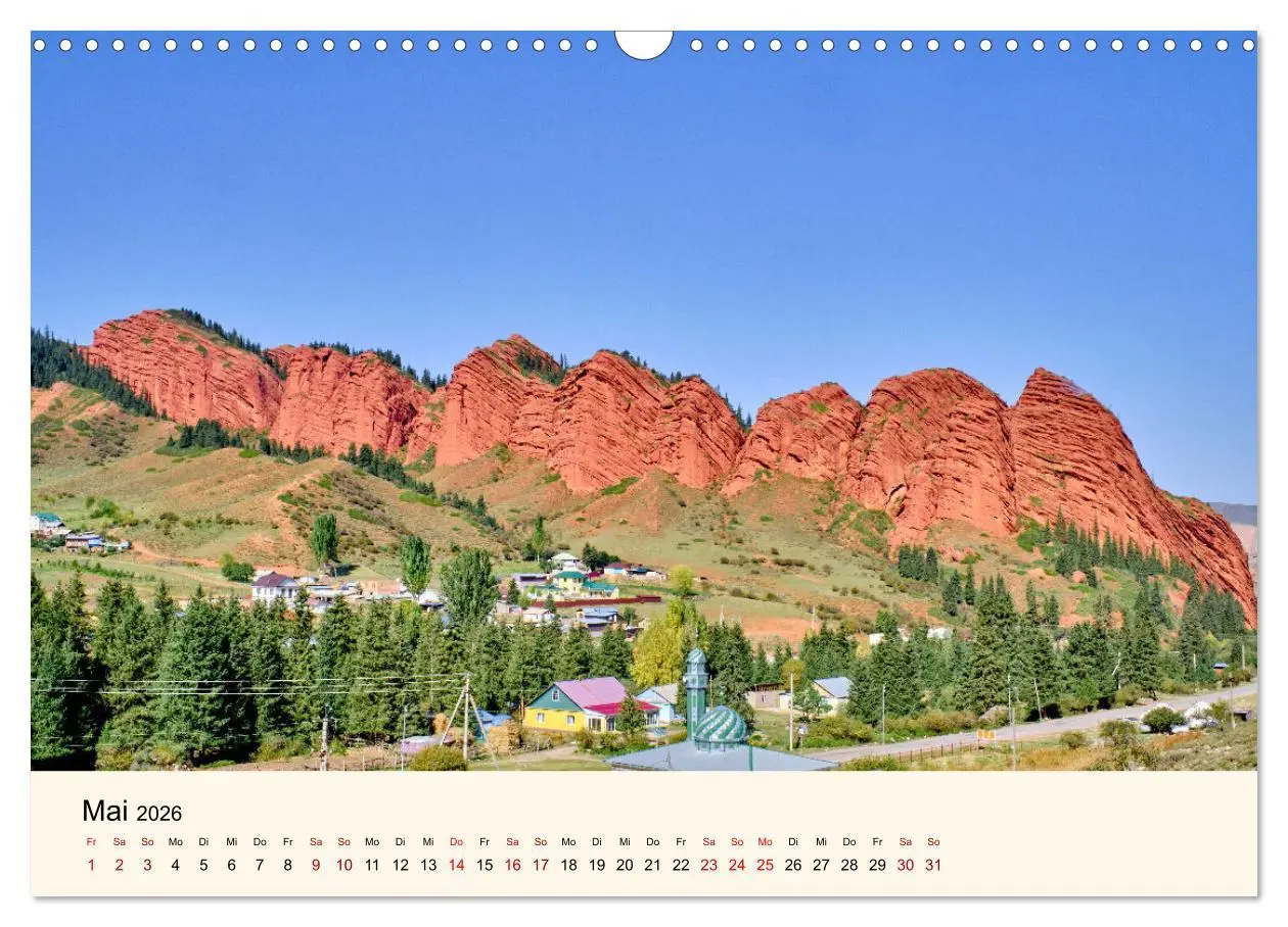 Bild: 9783457490587 | Kirgistan - Traumhafte Landschaften (Wandkalender 2026 DIN A3...