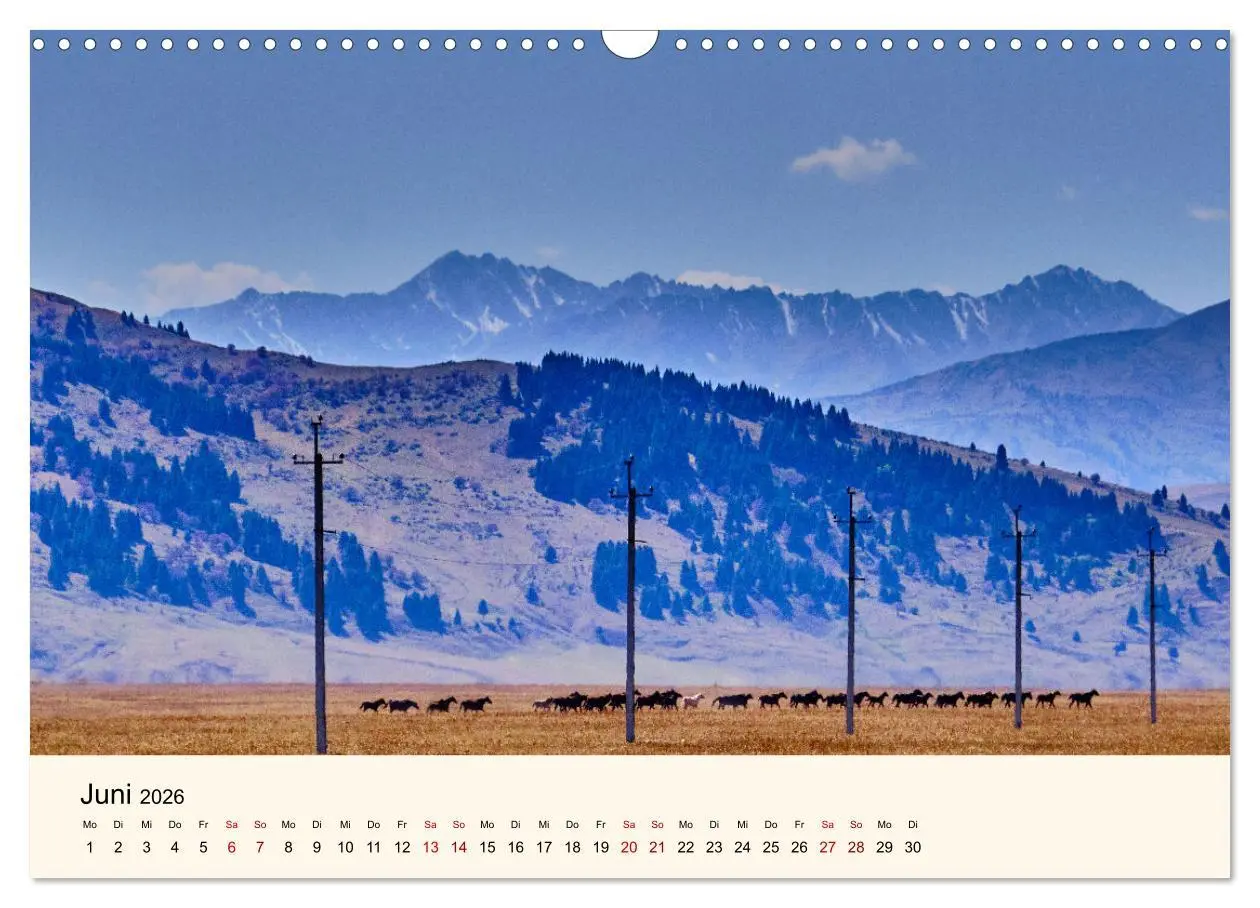 Bild: 9783457490587 | Kirgistan - Traumhafte Landschaften (Wandkalender 2026 DIN A3...