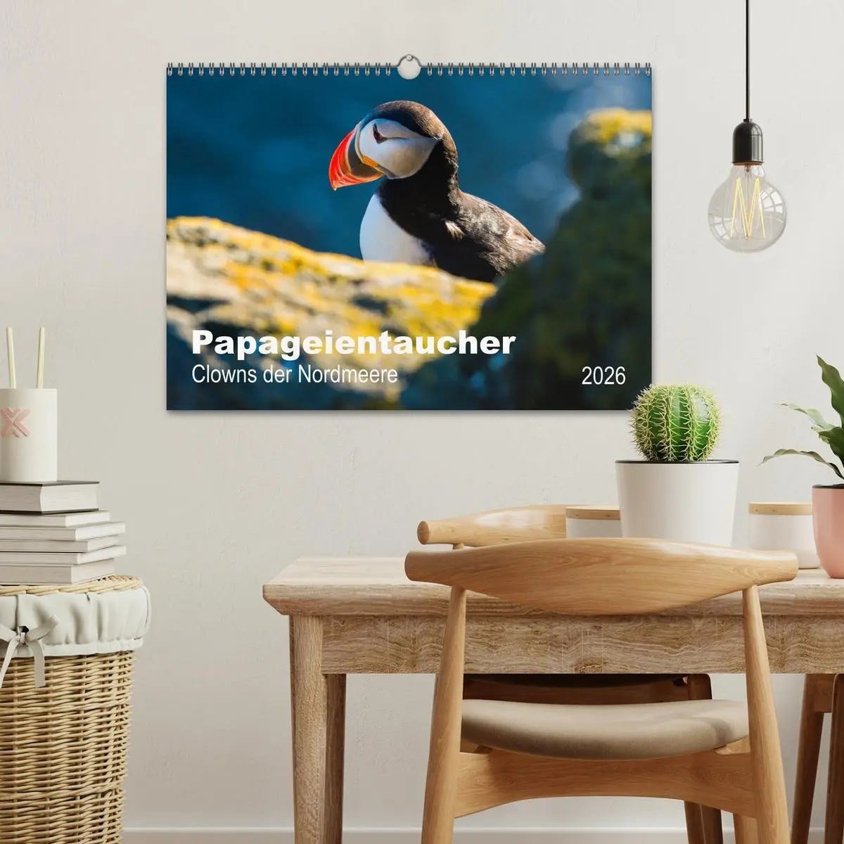 Bild: 9783457940587 | PAPAGEIENTAUCHER - Clowns der Nordmeere (Wandkalender 2026 DIN A3...