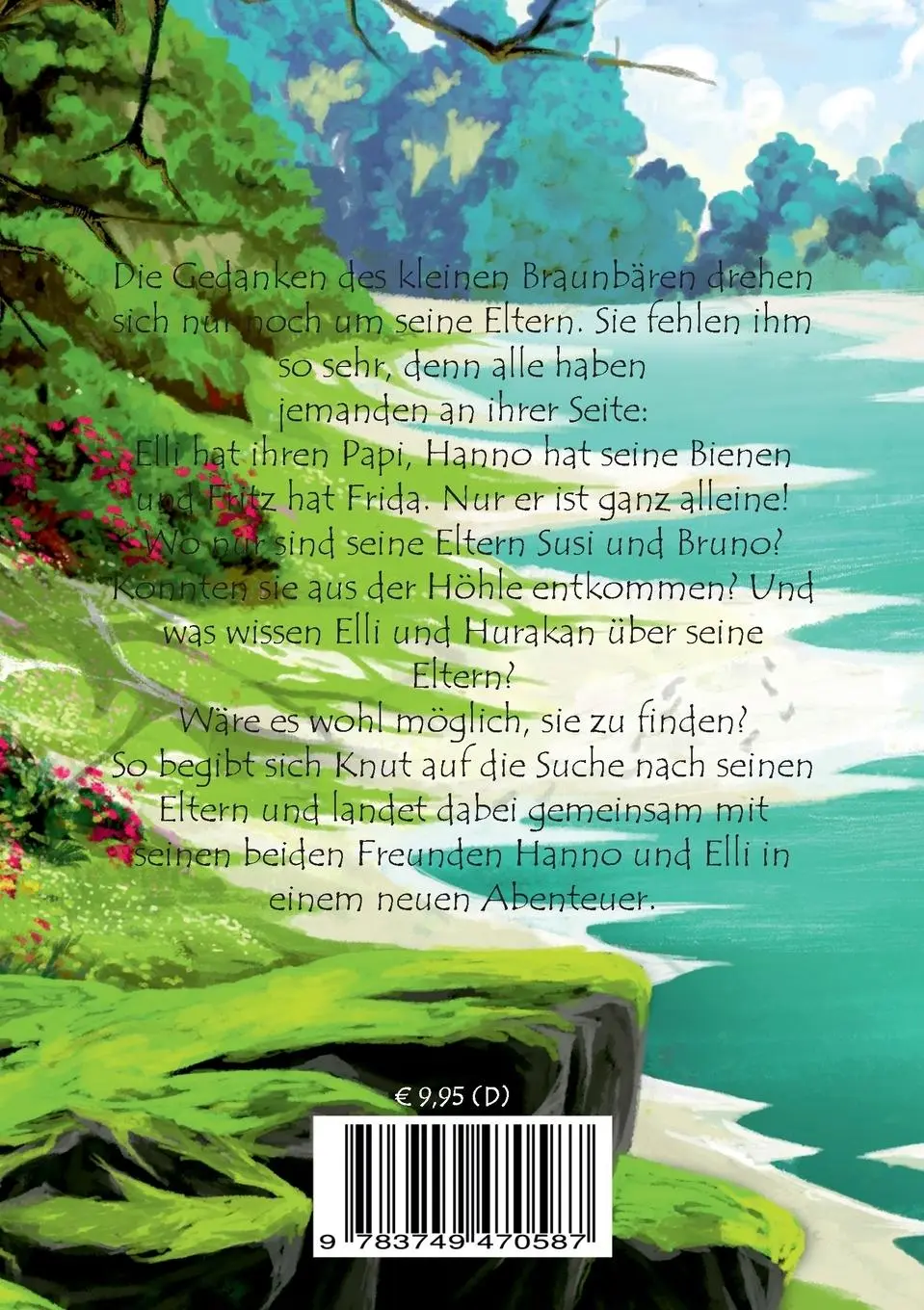 Rückseite: 9783749470587 | Blaubär und Nussmäuschen | Auf zwei Beinen | Patrick Frühwirth | Buch