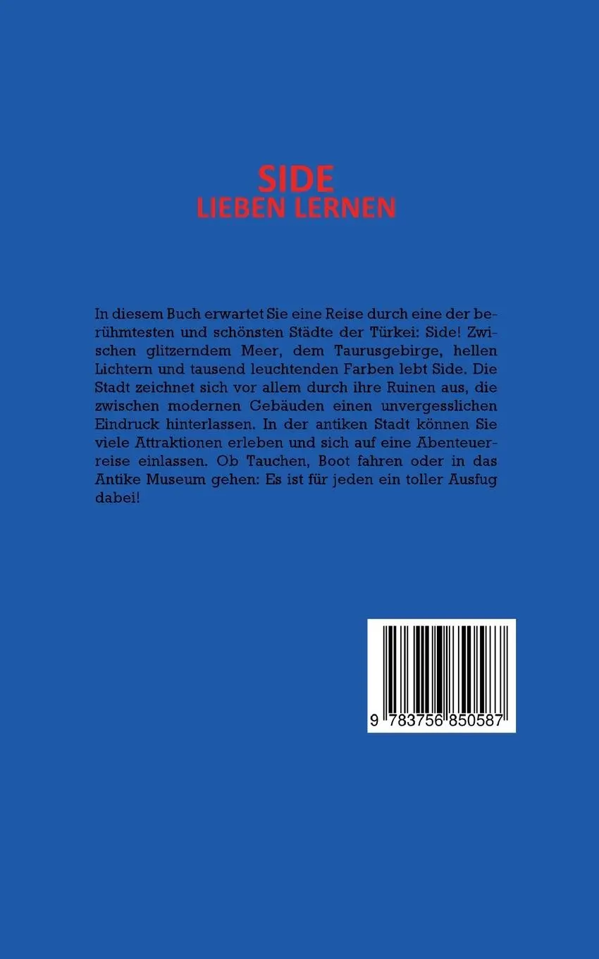 Rückseite: 9783756850587 | Side lieben lernen | Sonja Hartel | Taschenbuch | Paperback | 78 S.