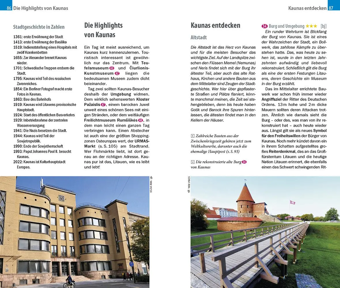 Bild: 9783831780587 | Reise Know-How CityTrip Vilnius und Kaunas | Günter Schenk | Buch