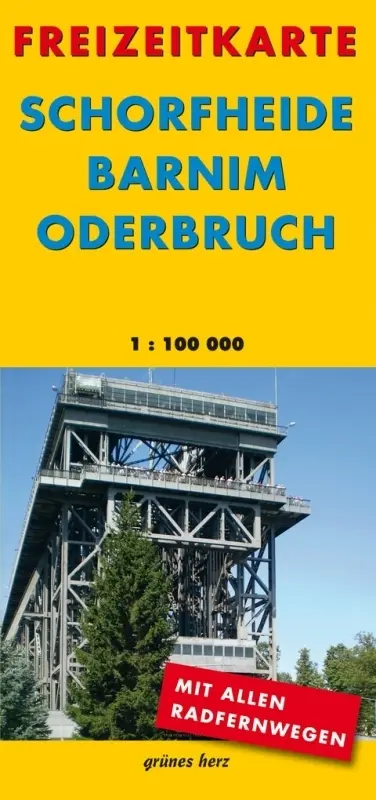 Cover: 9783866360587 | Freizeitkarte Schorfheide, Barnim, Oderbruch | Mit allen Radfernwegen