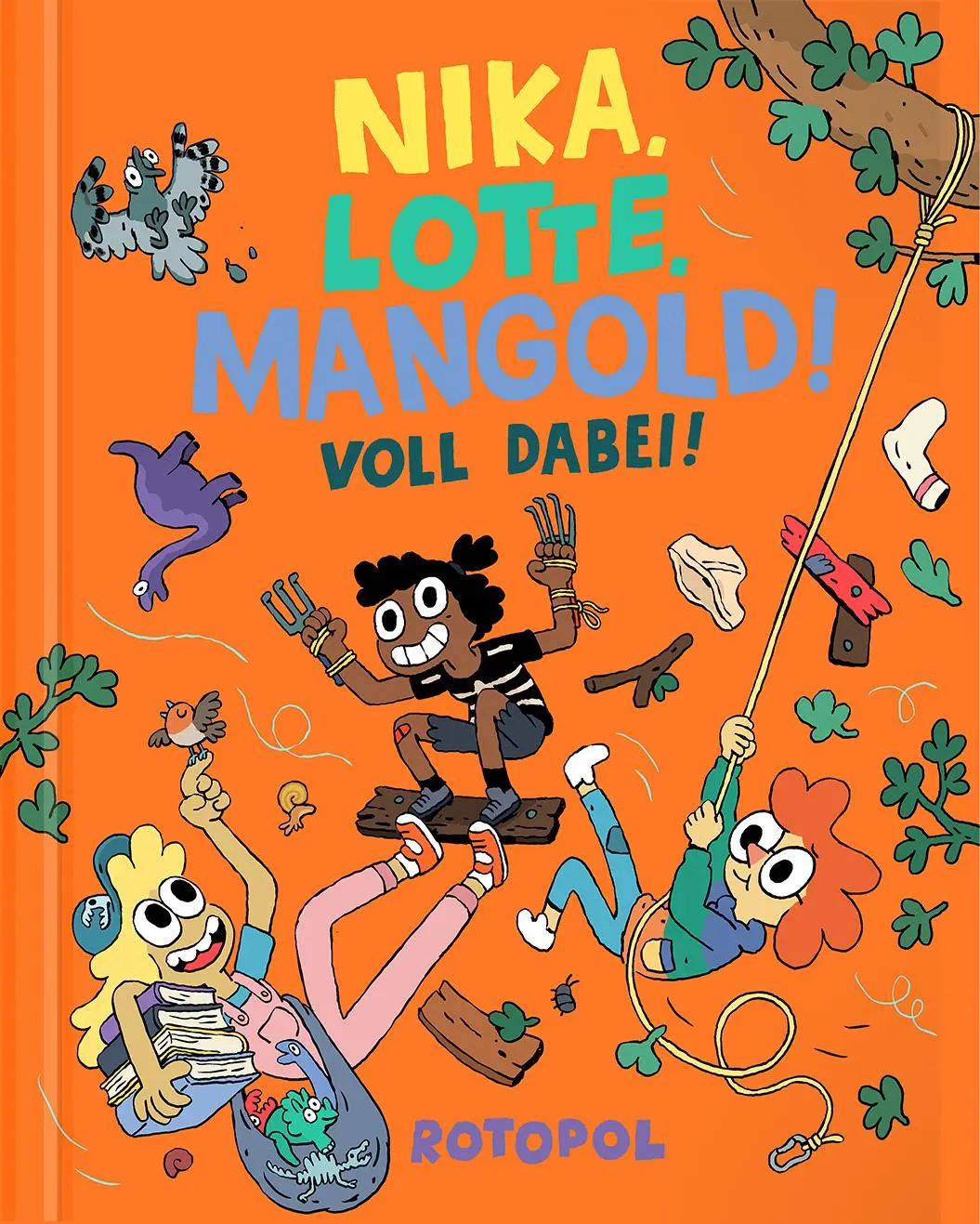 Cover: 9783964510587 | Nika, Lotte, Mangold! Voll dabei! | Thomas Wellmann | Buch | 84 S.