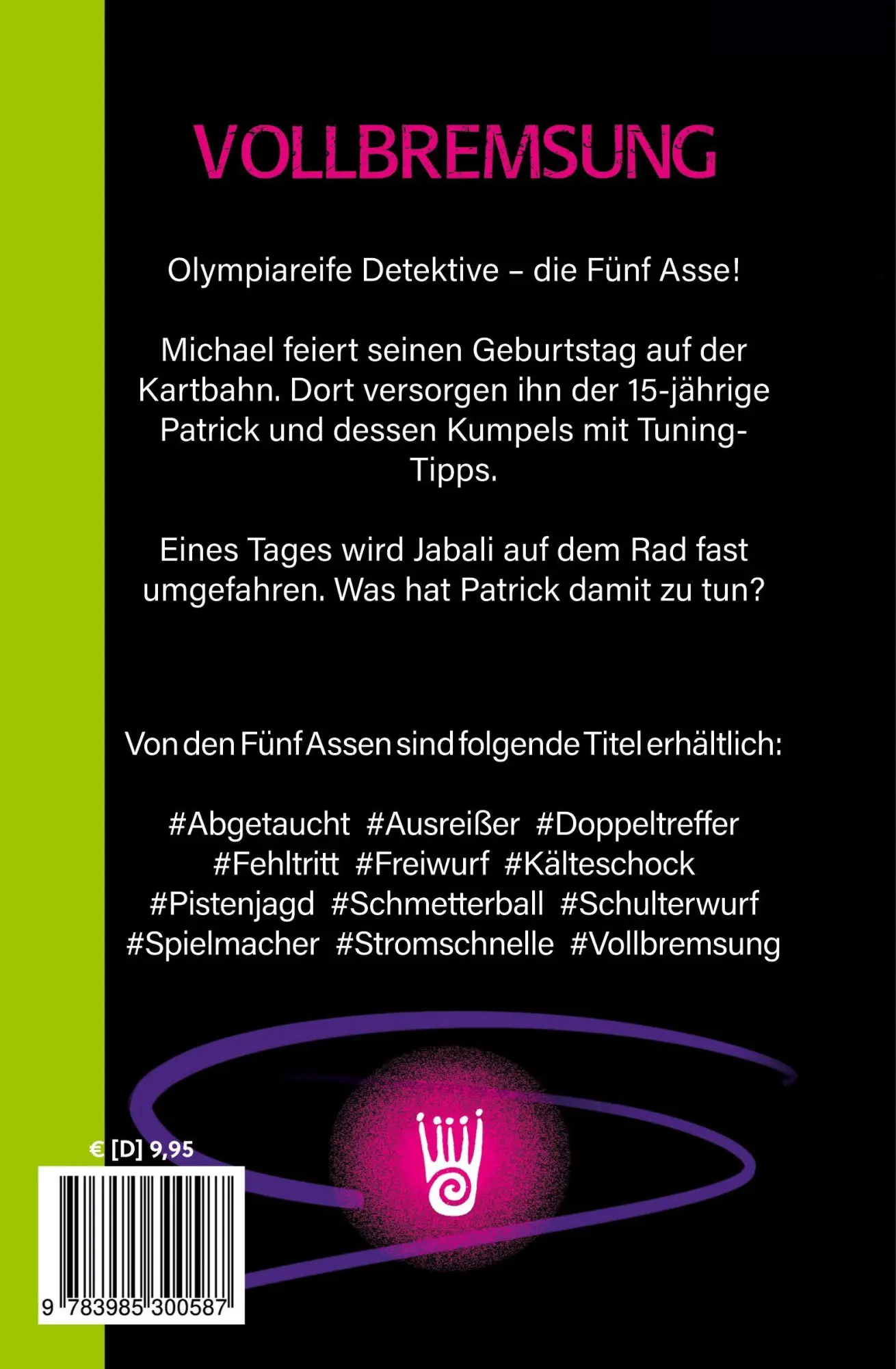 Rückseite: 9783985300587 | Vollbremsung - Sportkrimi | Irene Margil (u. a.) | Taschenbuch | 2024