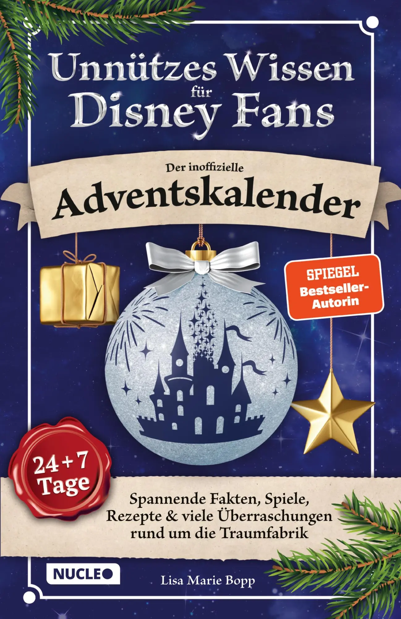 Cover: 9783985610587 | Unnützes Wissen für Disney-Fans - Der inoffizielle Adventskalender