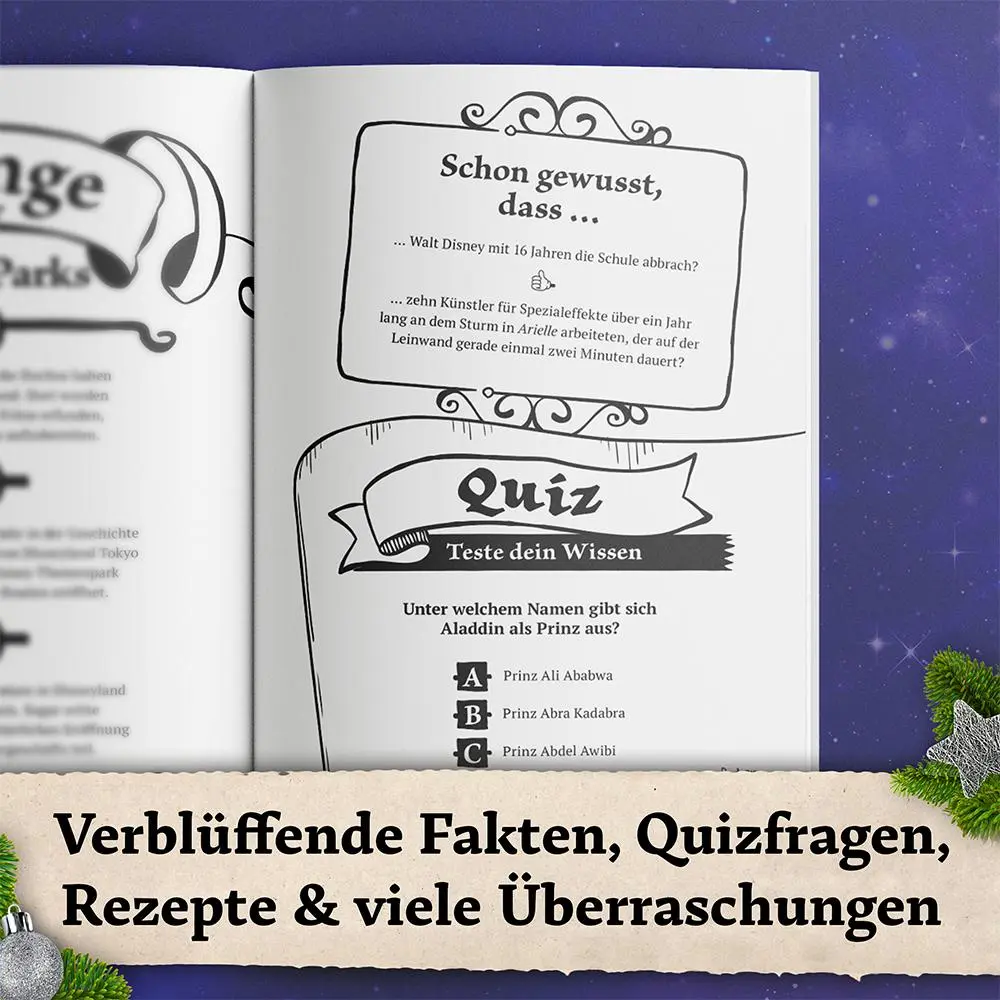 Bild: 9783985610587 | Unnützes Wissen für Disney-Fans - Der inoffizielle Adventskalender