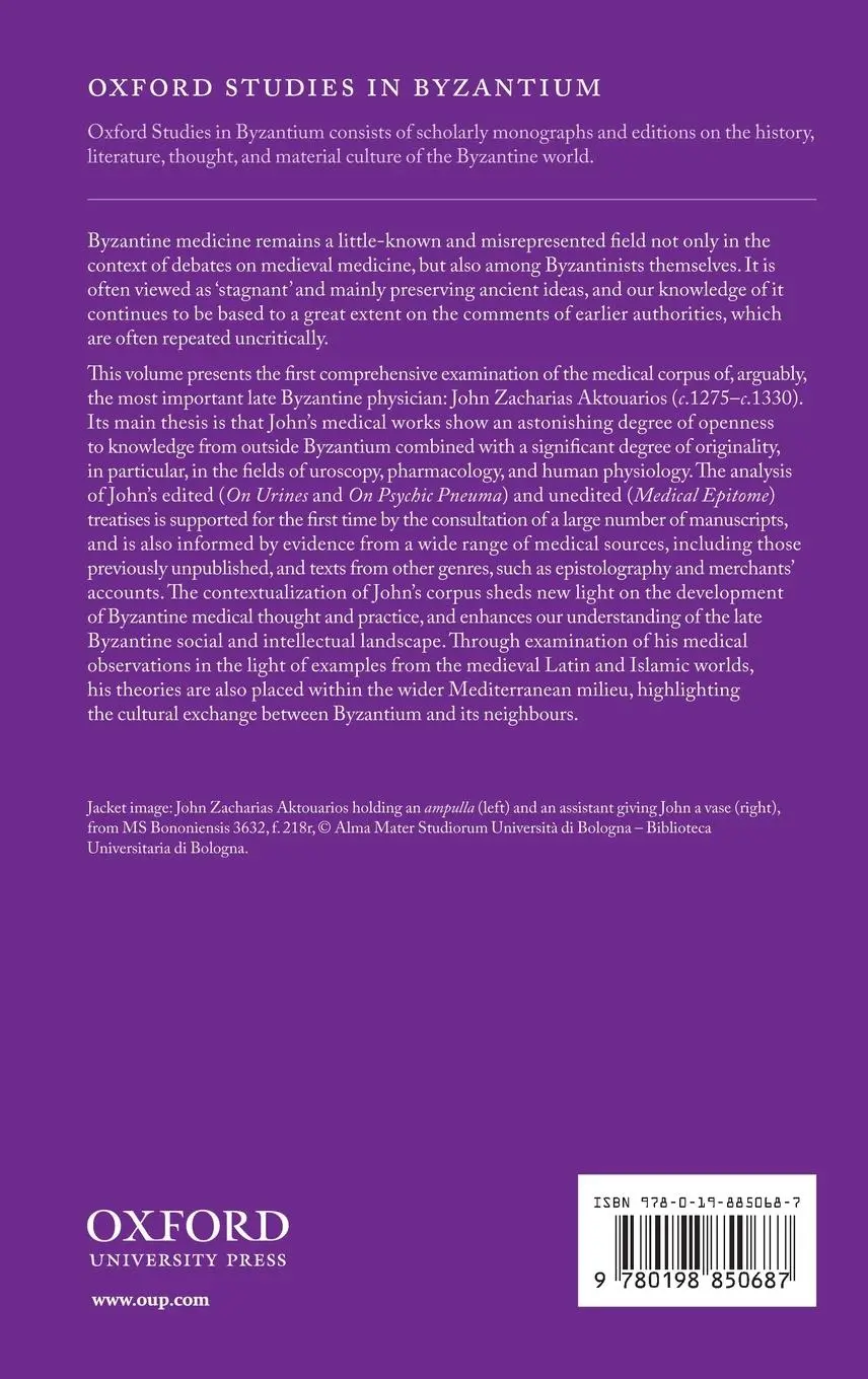 Rückseite: 9780198850687 | Innovation Byzantine Medicine Osbyz C | Bouras-Vallianatos | Buch