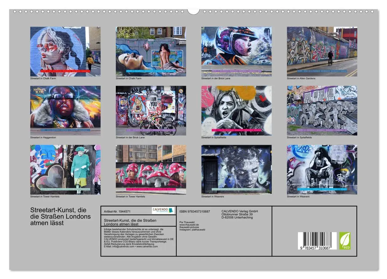 Bild: 9783457310687 | Streetart-Kunst, die die Straßen Londons atmen lässt (hochwertiger...