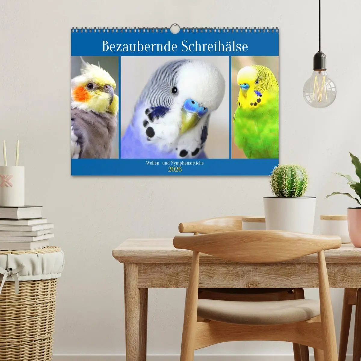 Bild: 9783457620687 | Bezaubernde Schreihälse. Wellen- und Nymphensittiche (Wandkalender...