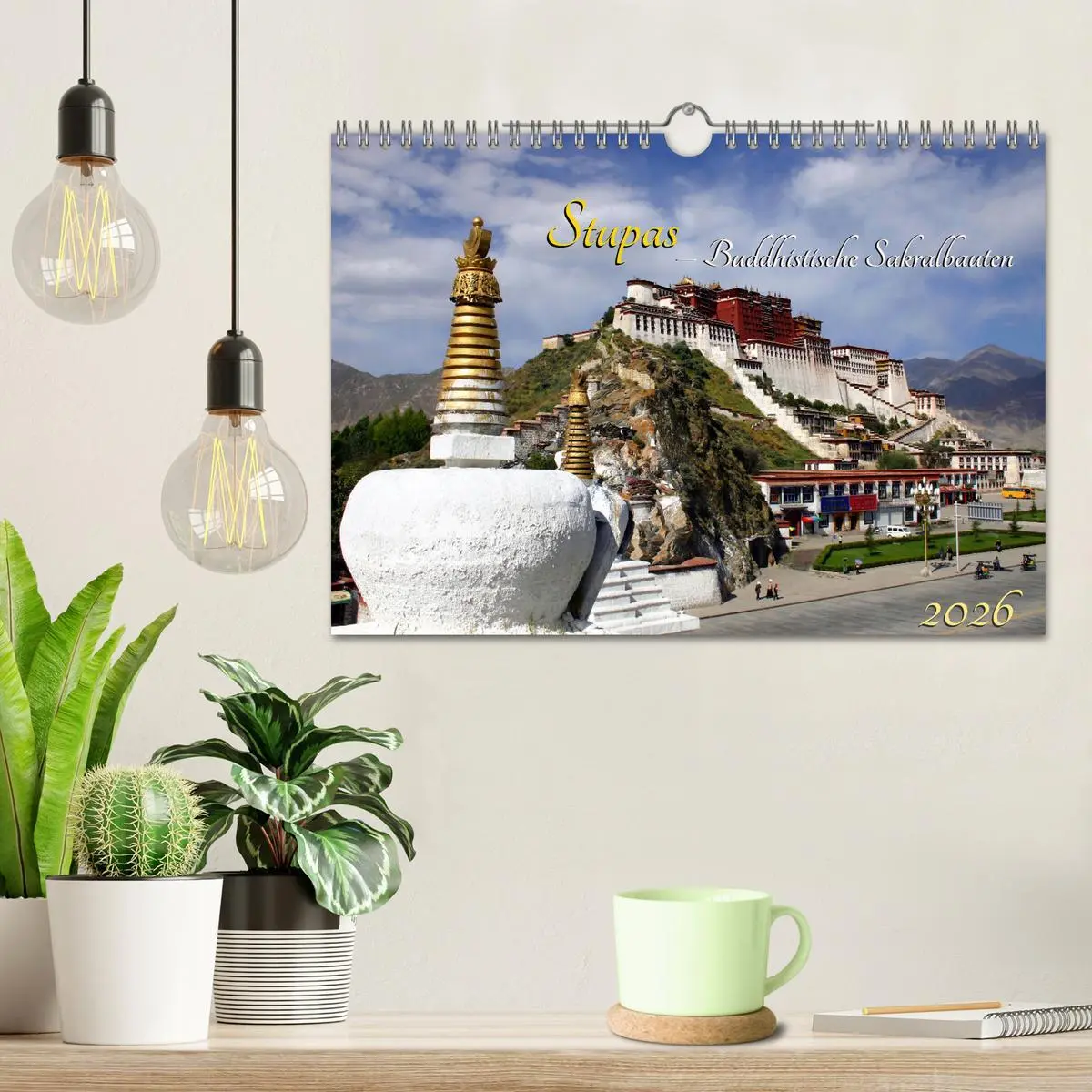Bild: 9783457860687 | Stupas - Buddhistische Sakralbauten 2026 (Wandkalender 2026 DIN A4...
