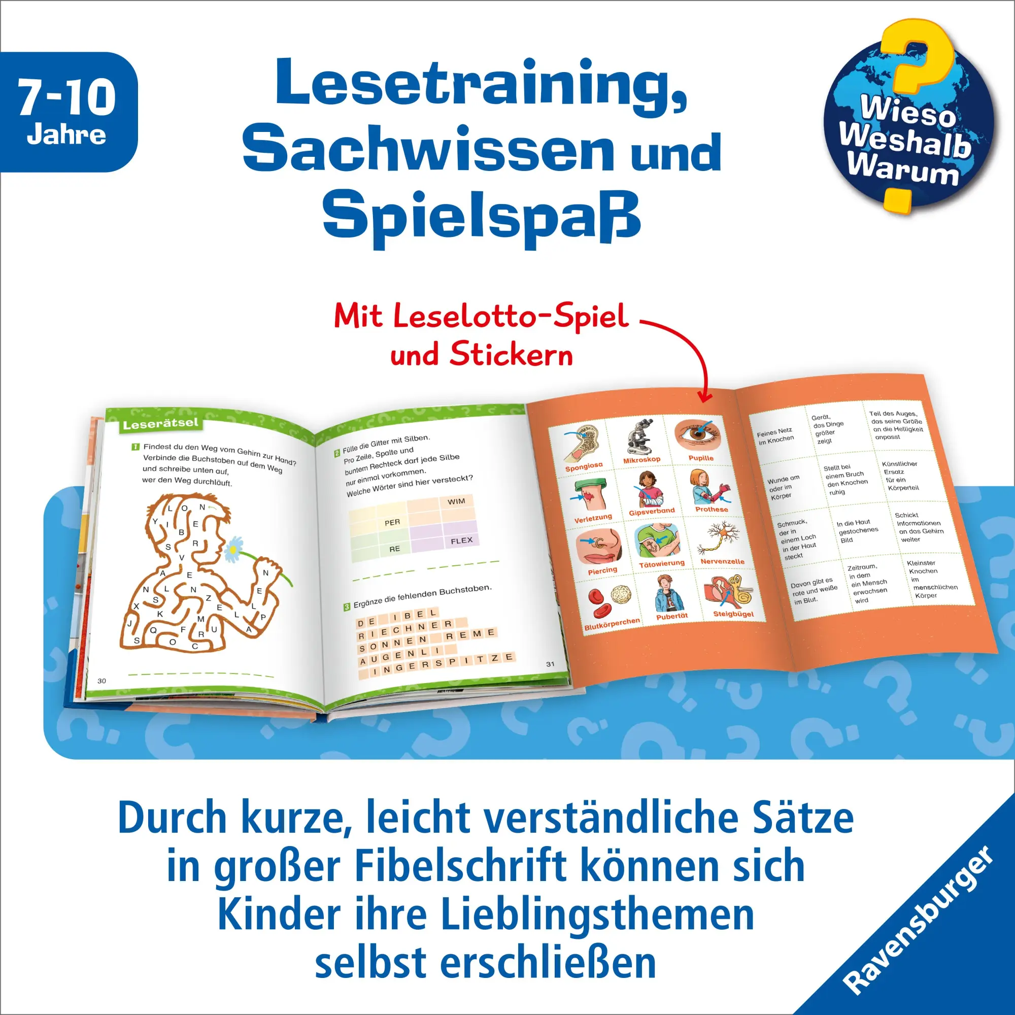 Bild: 9783473600687 | Wieso? Weshalb? Warum? Erstleser, Band 15 - Mein Körper | Sandra Noa
