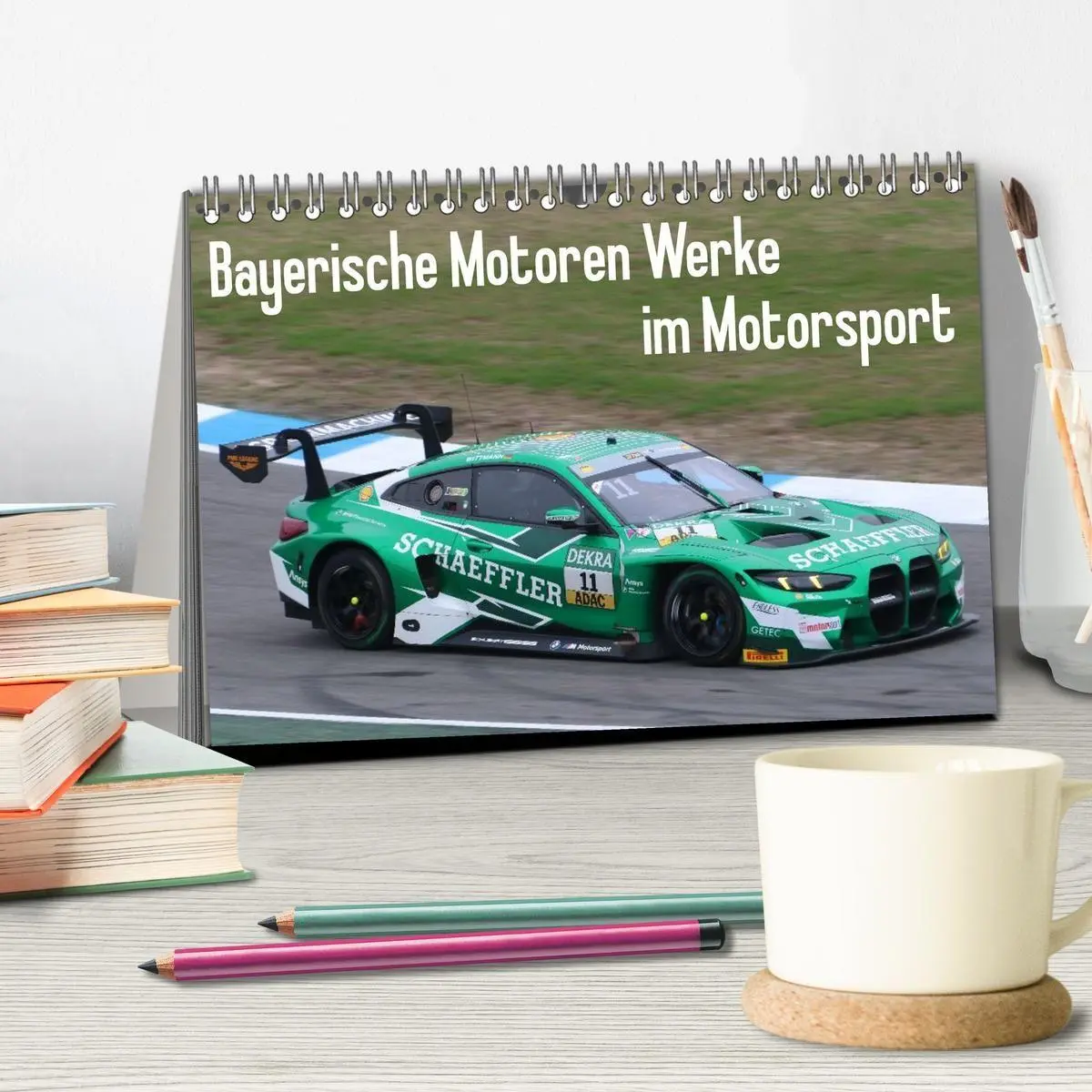 Bild: 9783594240687 | Bayerische Motoren Werke im Motorsport (Tischkalender 2027 DIN A5...