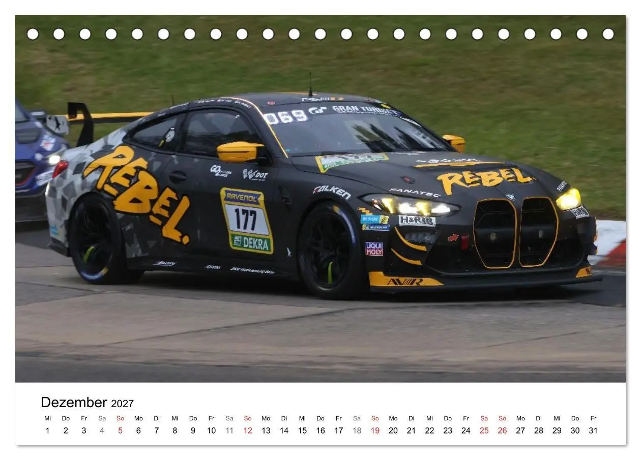 Bild: 9783594240687 | Bayerische Motoren Werke im Motorsport (Tischkalender 2027 DIN A5...