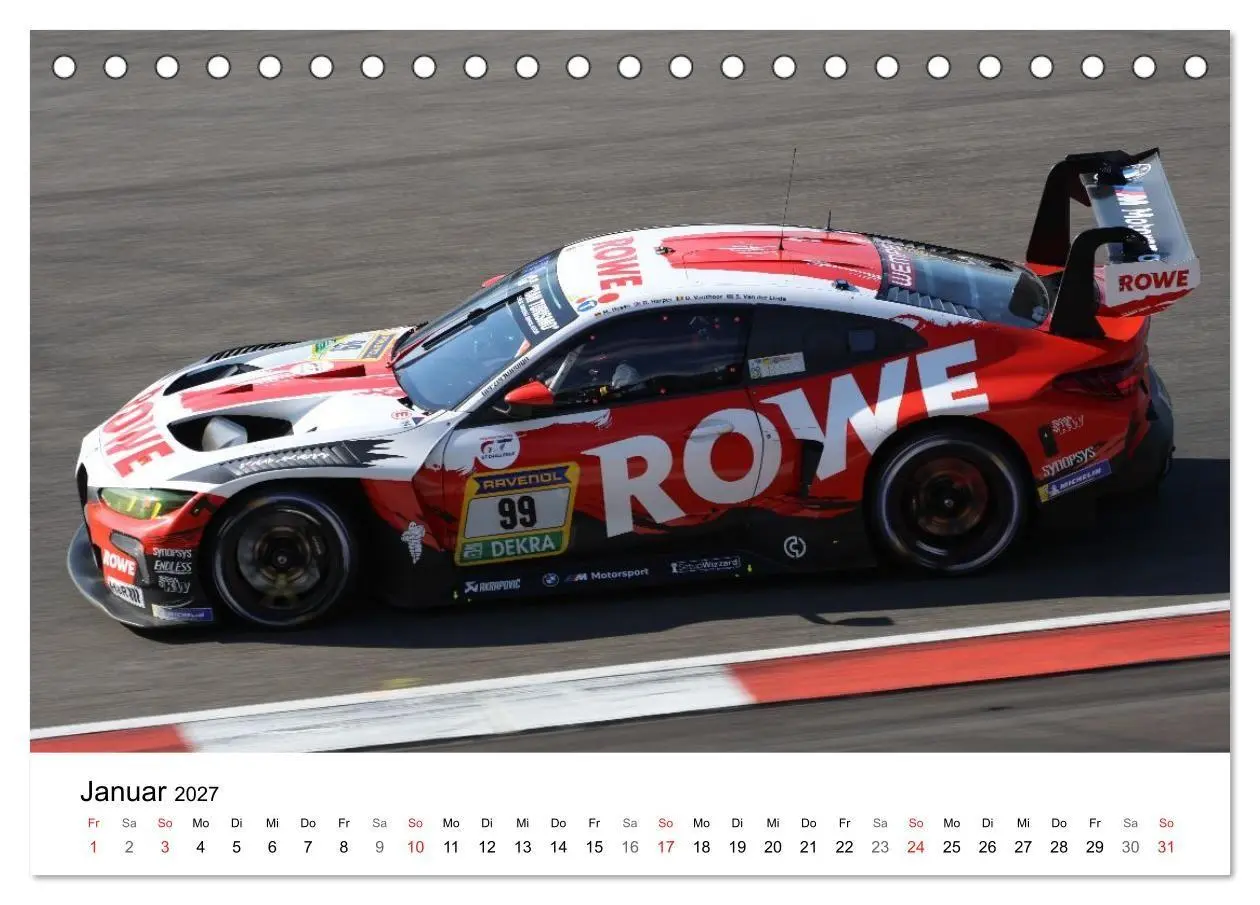 Bild: 9783594240687 | Bayerische Motoren Werke im Motorsport (Tischkalender 2027 DIN A5...