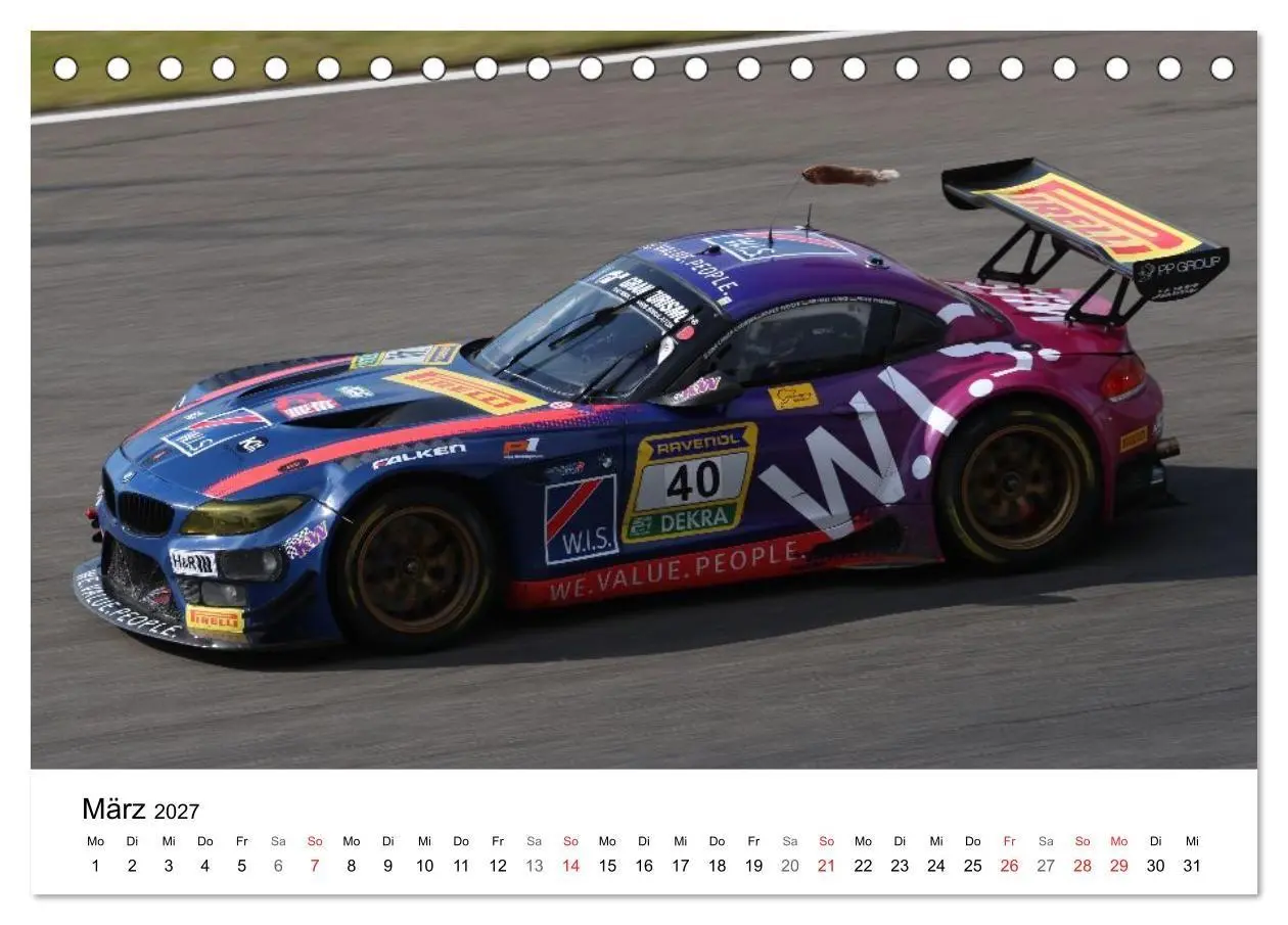 Bild: 9783594240687 | Bayerische Motoren Werke im Motorsport (Tischkalender 2027 DIN A5...