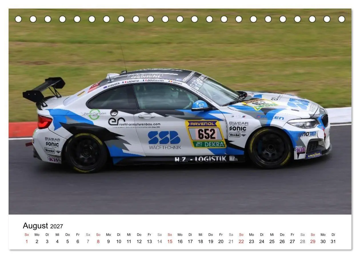 Bild: 9783594240687 | Bayerische Motoren Werke im Motorsport (Tischkalender 2027 DIN A5...