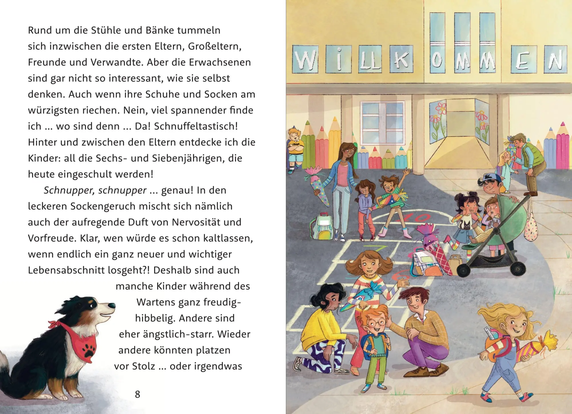 Bild: 9783833750687 | Sammy Schlappohr (Band 1) - Vier Pfoten für den Schulstart | Mauder