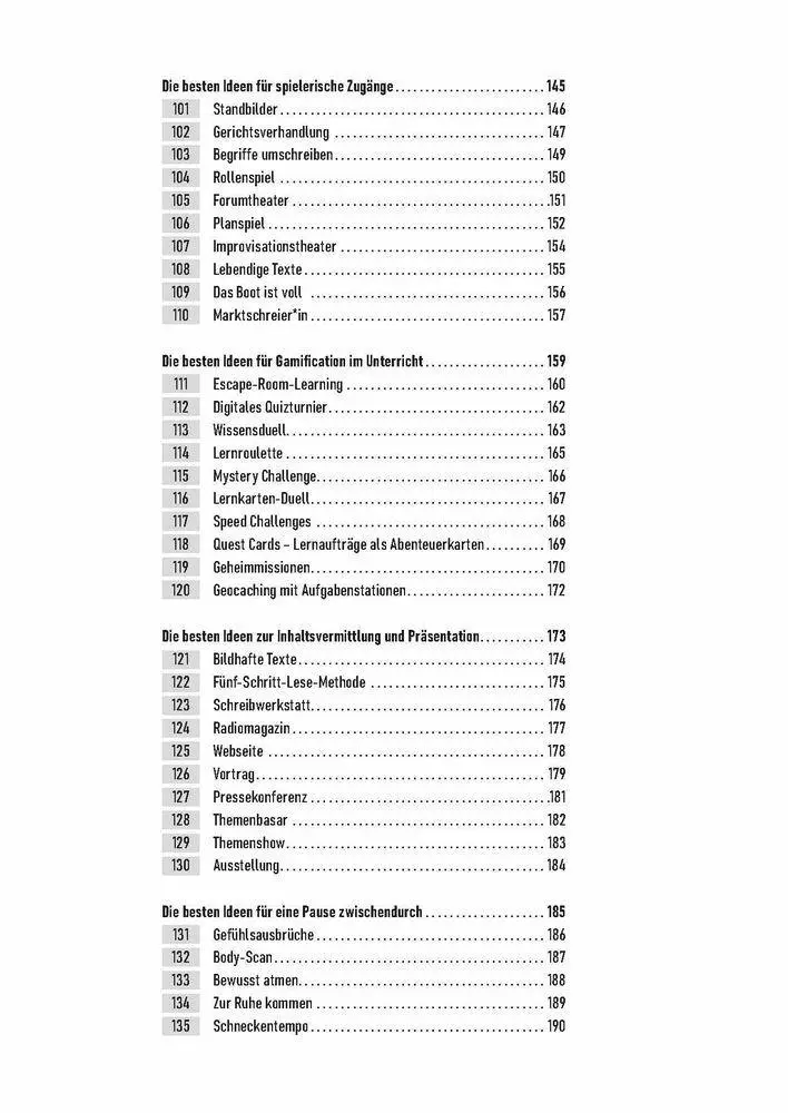 Bild: 9783834670687 | Die 200 besten Unterrichtsmethoden für die Sekundarstufe | Thömmes
