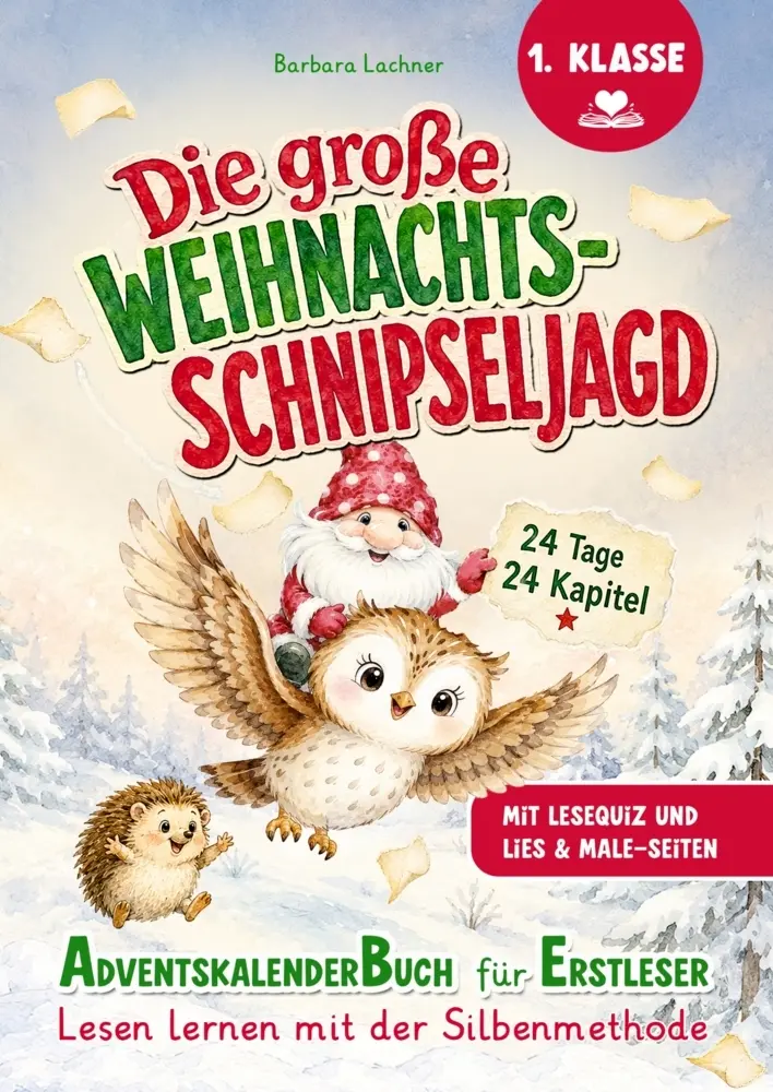 Cover: 9783903420687 | Die große Weihnachts-Schnipseljagd | Barbara Lachner | Taschenbuch