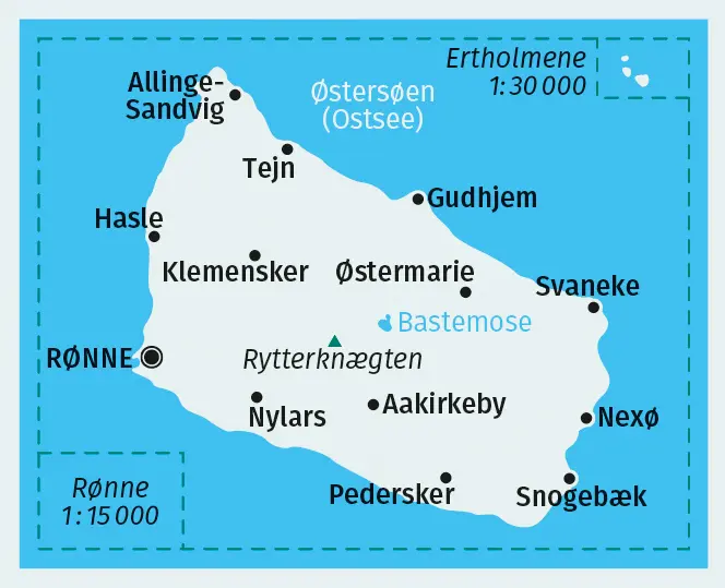 Bild: 9783991540687 | KOMPASS Wanderkarte 236 Bornholm 1:50.000 | (Land-)Karte | Deutsch