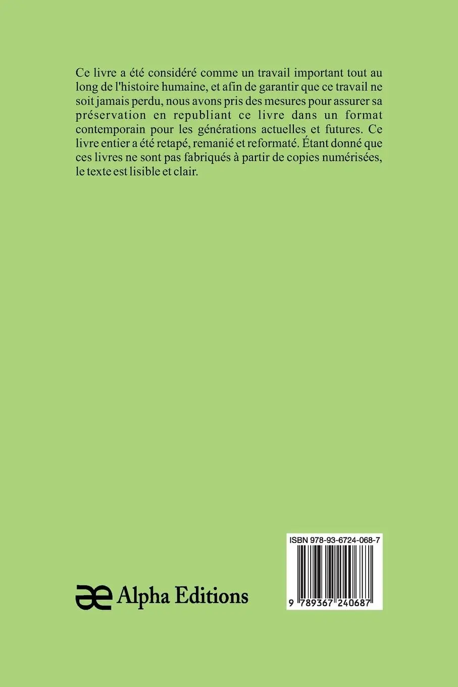 Rückseite: 9789367240687 | Le rouge et le noir | chronique du XIXe siècle | Stendhal | Buch