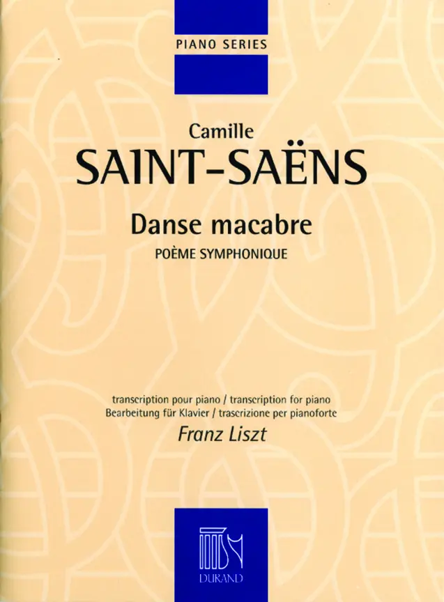 Cover: 9790044080687 | Danse Macabre - Poeme Symphonique | transcription de Franz Liszt