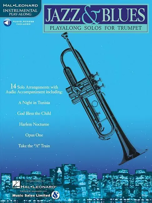 Cover: 73999180787 | Jazz &amp; Blues - Play-Along Solos for Trumpet Book/Online Audio | Buch
